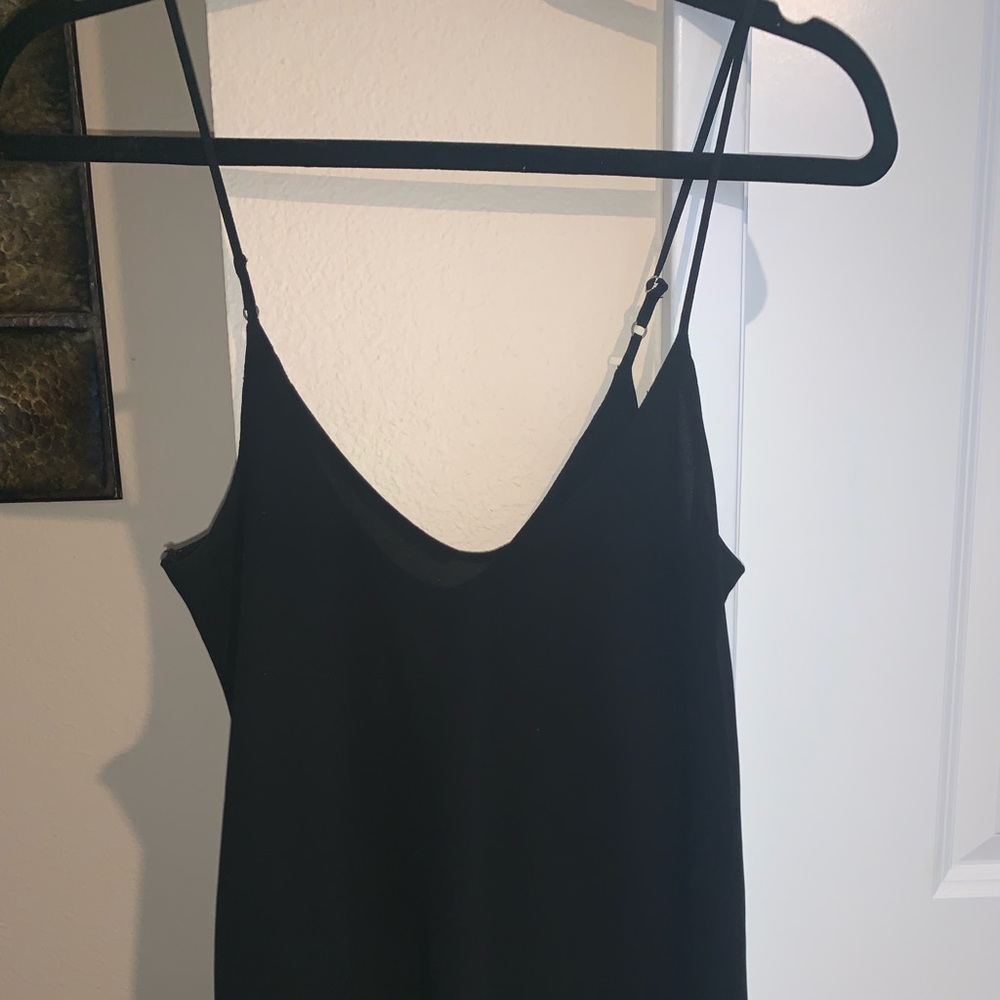 Black flowy blouse